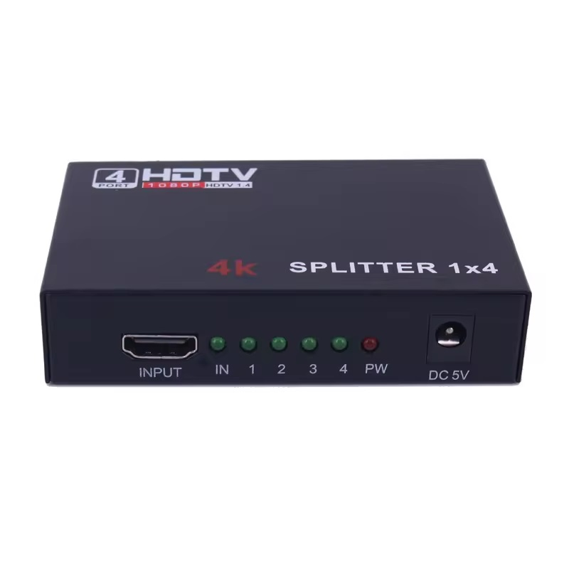 Разветвитель HDMI 1x4, 4K, 4 порта