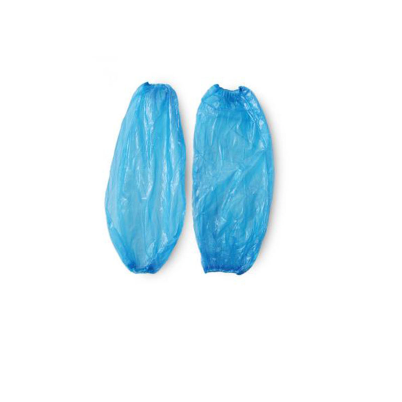 Durable Blue Polyethylene Disposable Arm Sleeve Covers for Protection