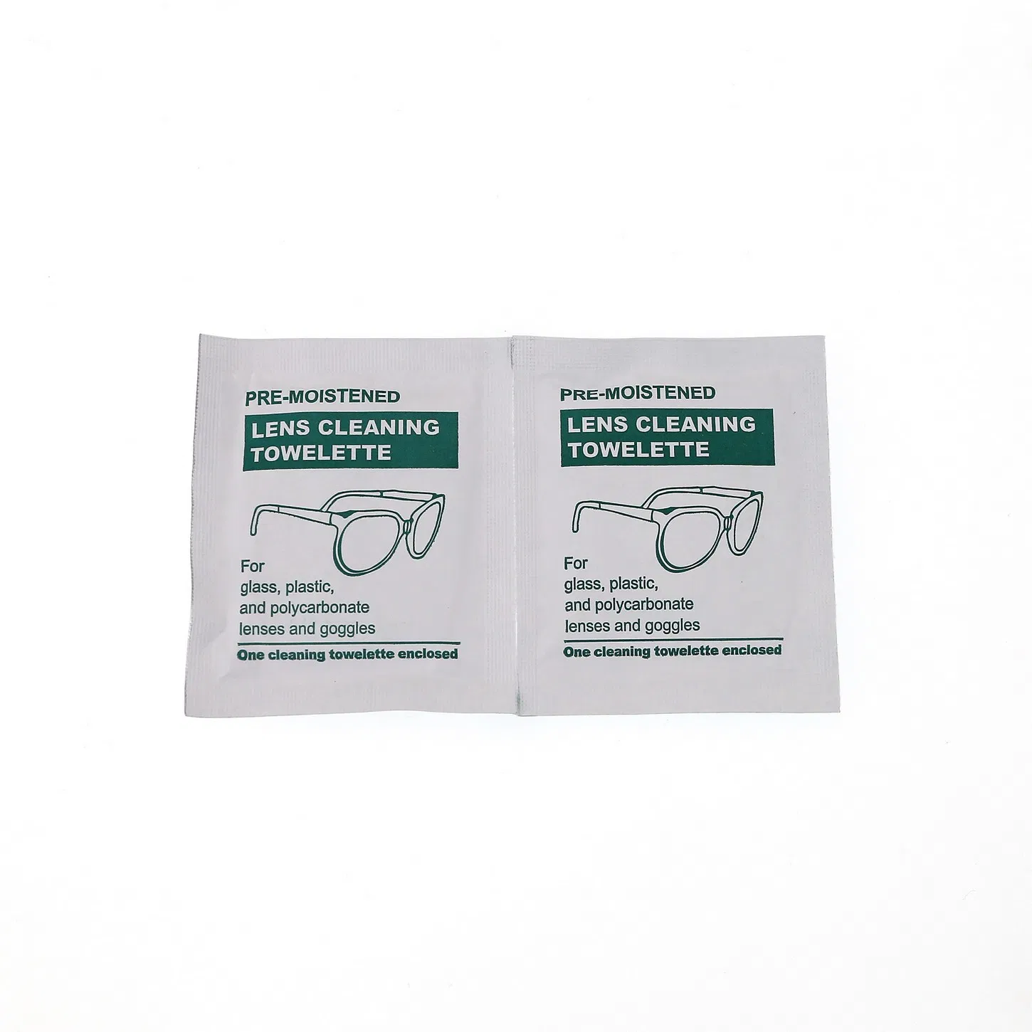 Medmount Anti-Fog Quick Dry Glasses Screen Cleaning Nonwoven/ Wet Strength Paper Lens Cleaning Pad