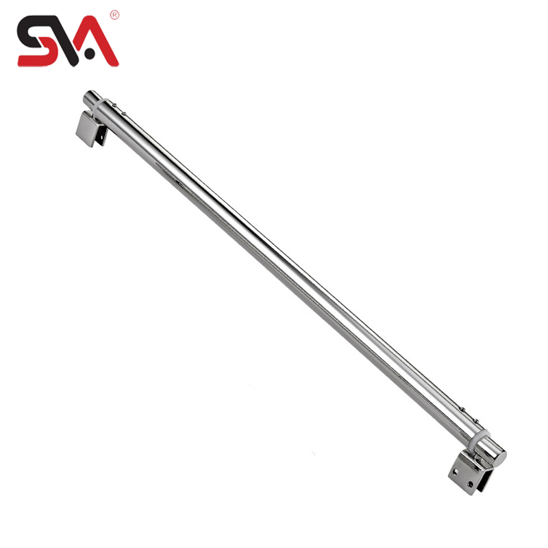 Best Selling Frameless Shower Glass Door Handle Pull Rods 10X20mm Durable Brass / SS304 Bathroom Hardware