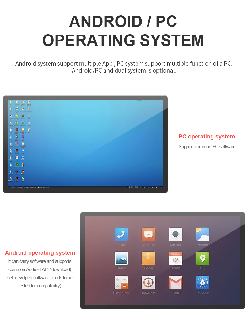 Интерактивный киоск 55 дюймов с сенсорным экраном 4K