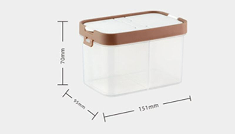 Герметичный контейнер для хранения продуктов, набор 1-3 шт.