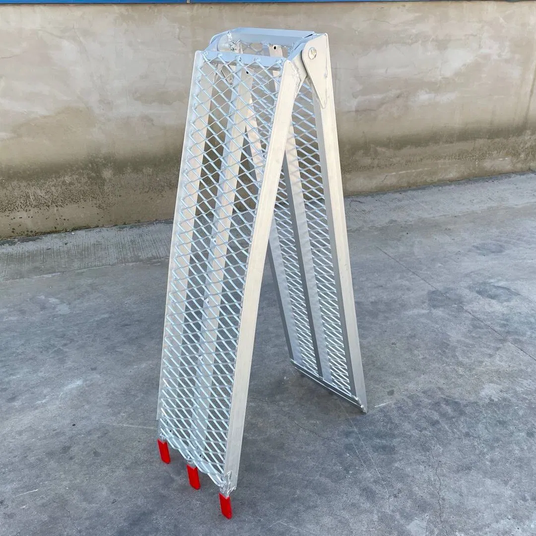 Heavy Duty Aluminum Folding Motorcycle Ramp for ATV Bike