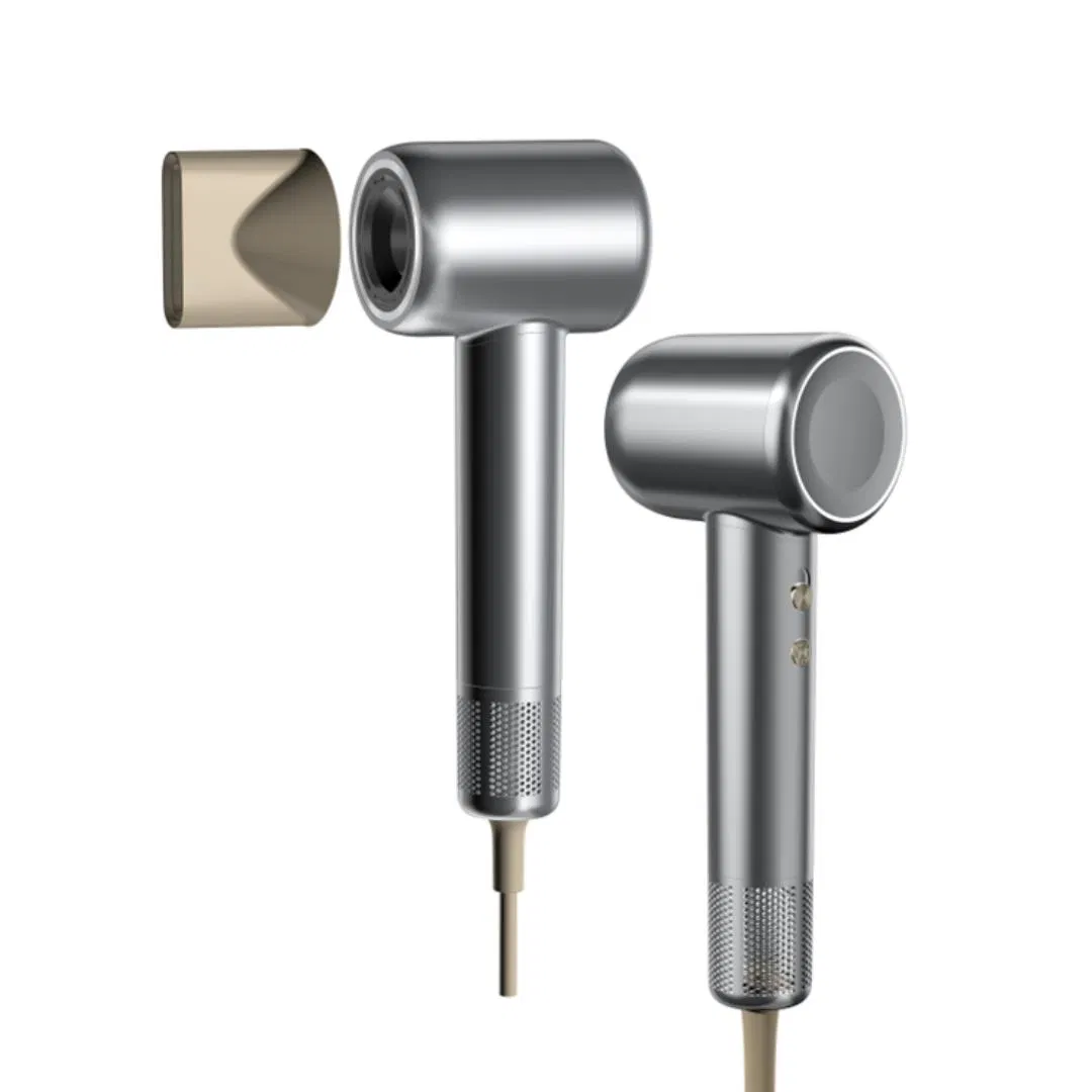 High Speed BLDC Brush-Less Motor LED Light Magnetic Wall Amount Hair Dryer