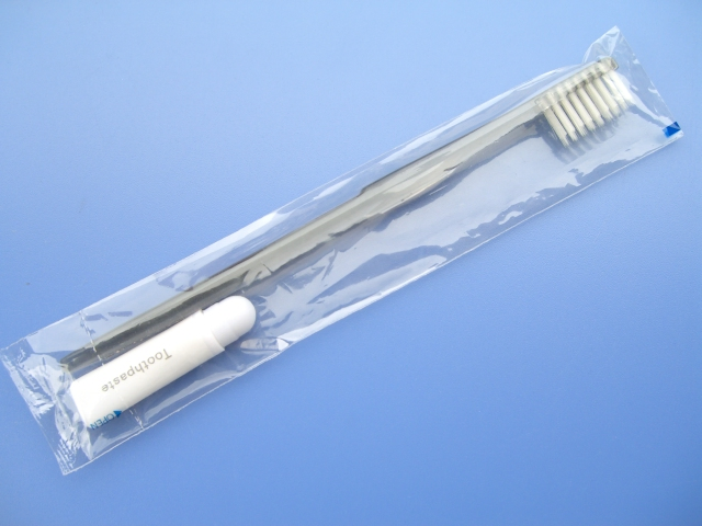 Dental Kit for Portable Hotel, Travel, and Airplane Use