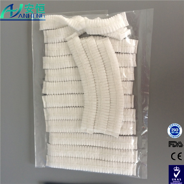 12GSM Nonwovven Disposable Clip Cap 21" Clip Cap Factory