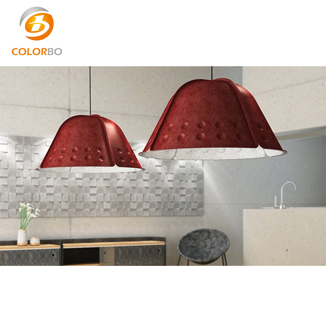 High performance Circular Sound Absorption Practical Function Decoration Rope Light