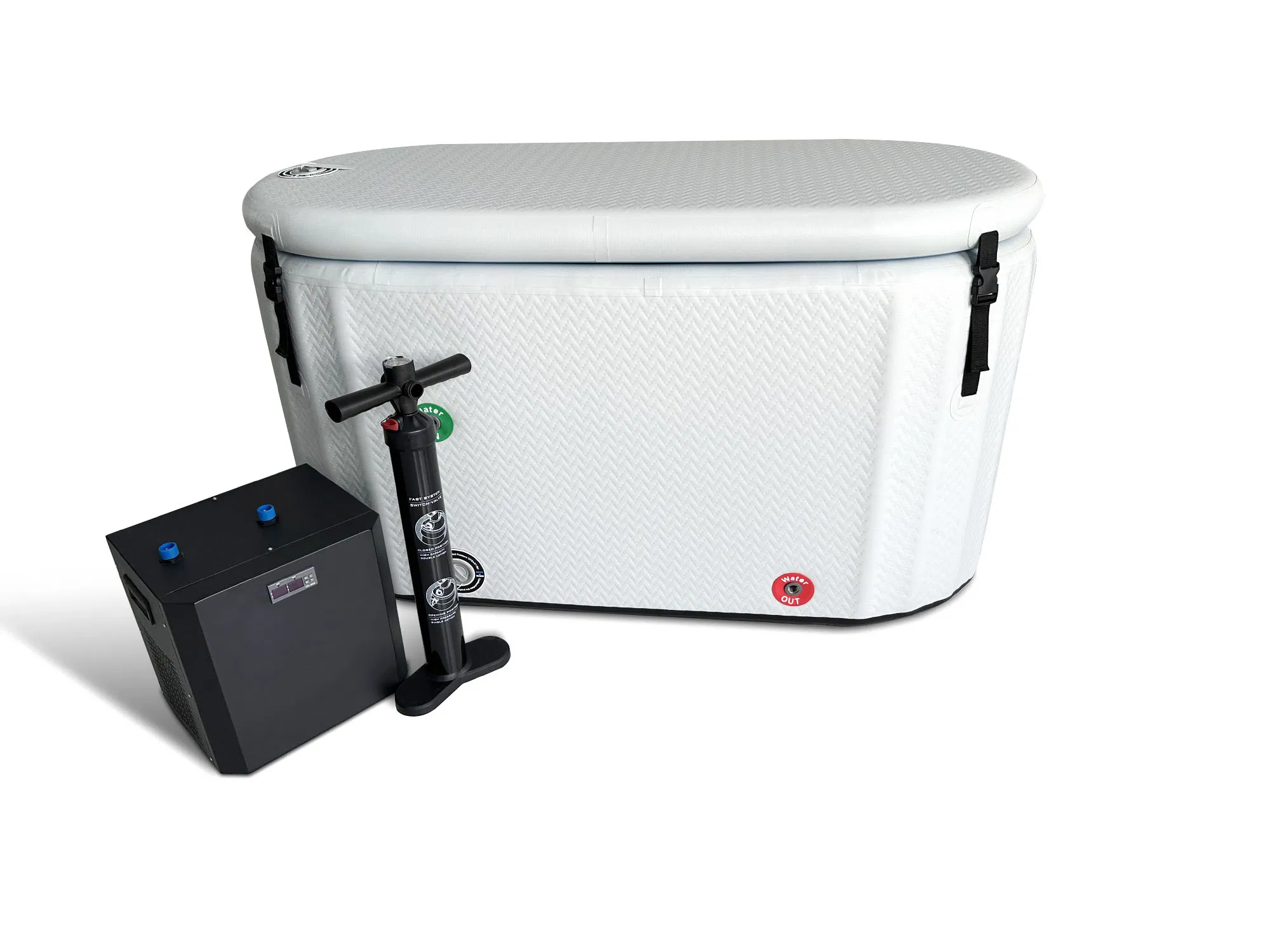 Надувная ванна для ледяных ванн с охладителем