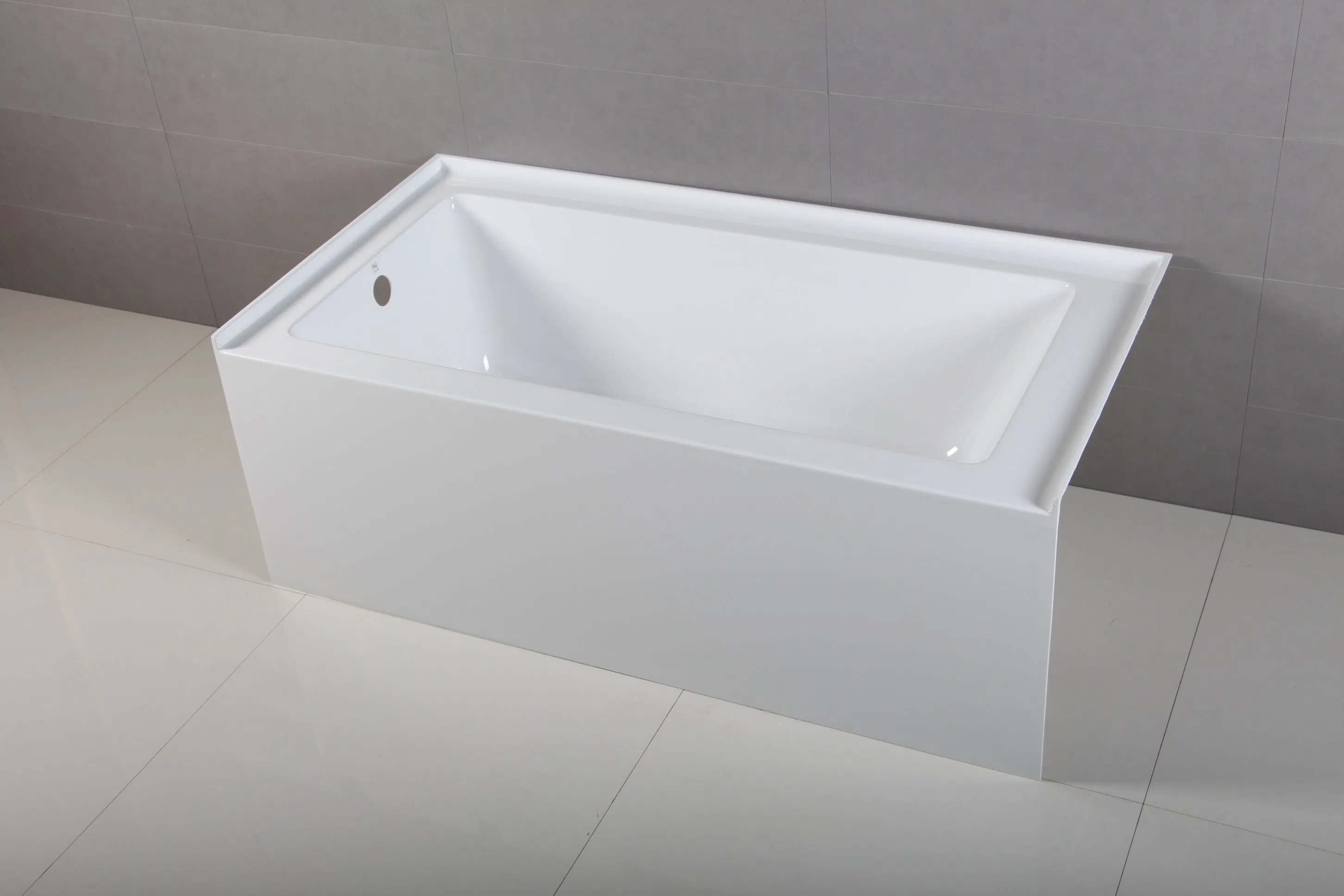 Угловая акриловая ванна Waltmal со ступенькой