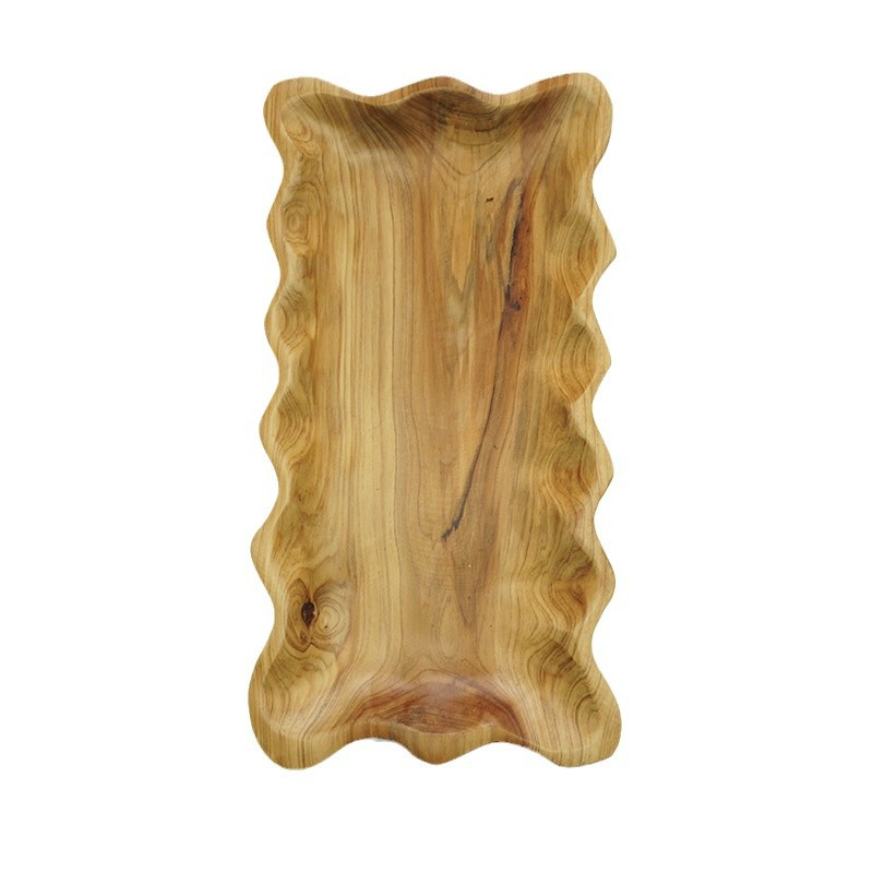 Solid Wood Plate for Dinner