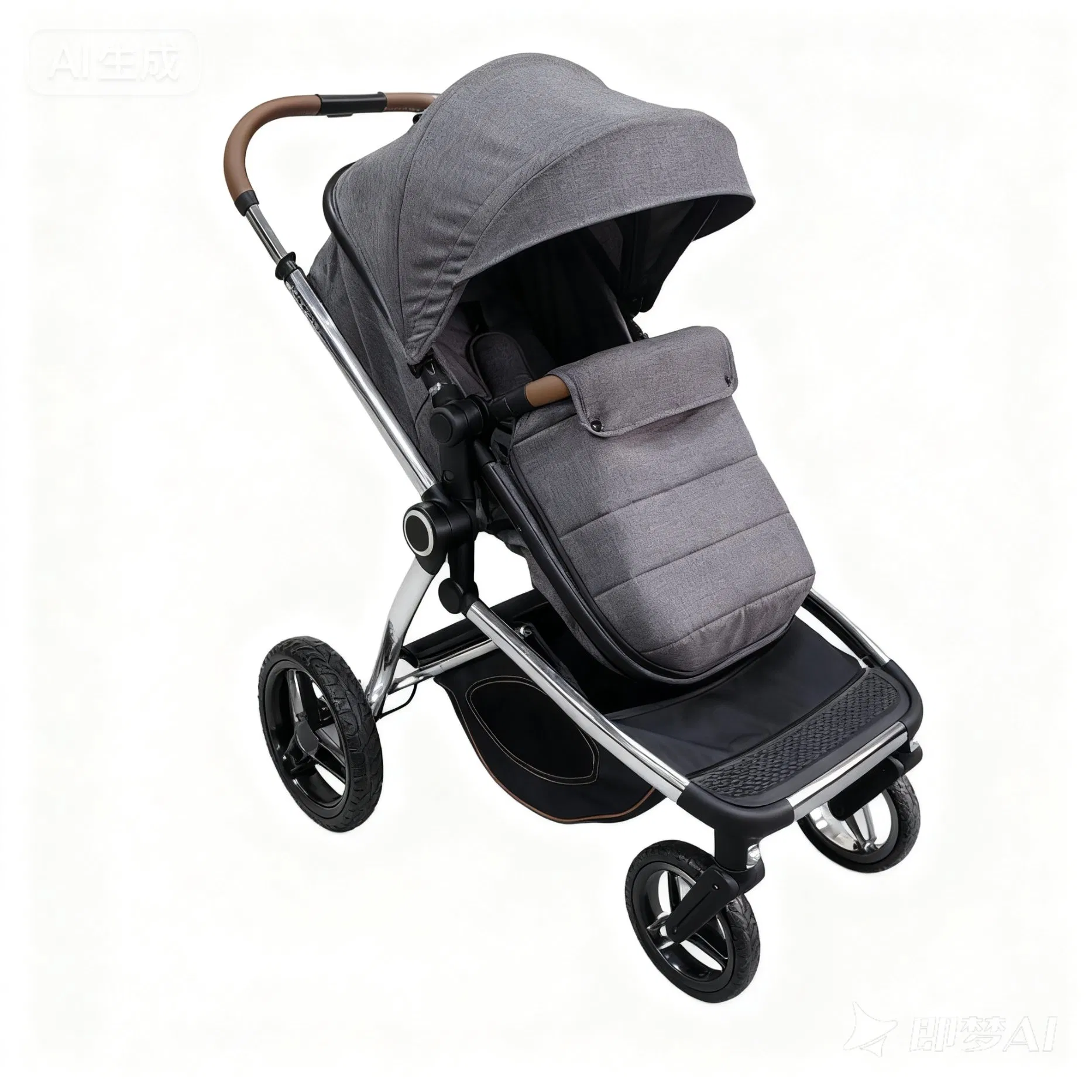 Factory Manufacturer En1888 Good Quality 3 in 1 Auto Folding Lightweight Travel Baby Stroller