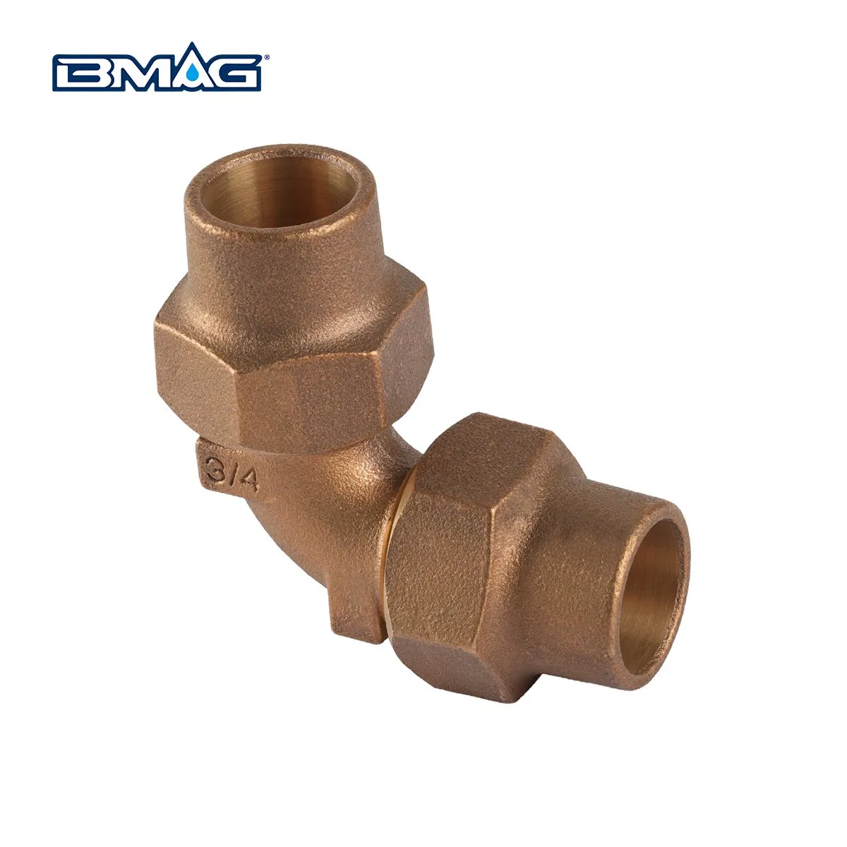 Bmag Factory Direct Brass Valves and Elbow Pipe Fitting