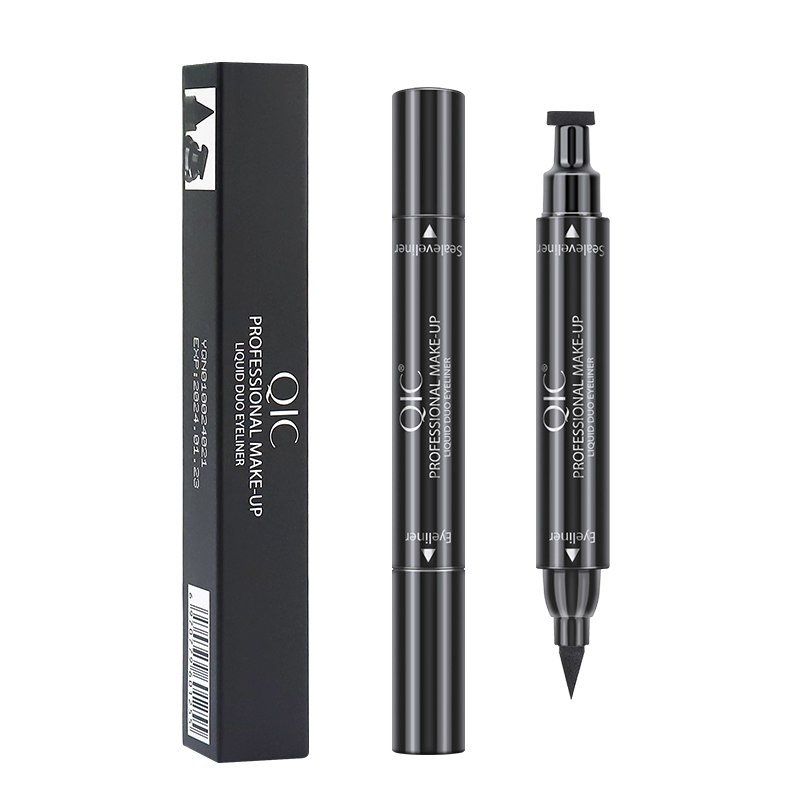 Customizied Color Eyeliner Lasting Waterproof Quick Drying Cotton Core Eyeliner with Stamp