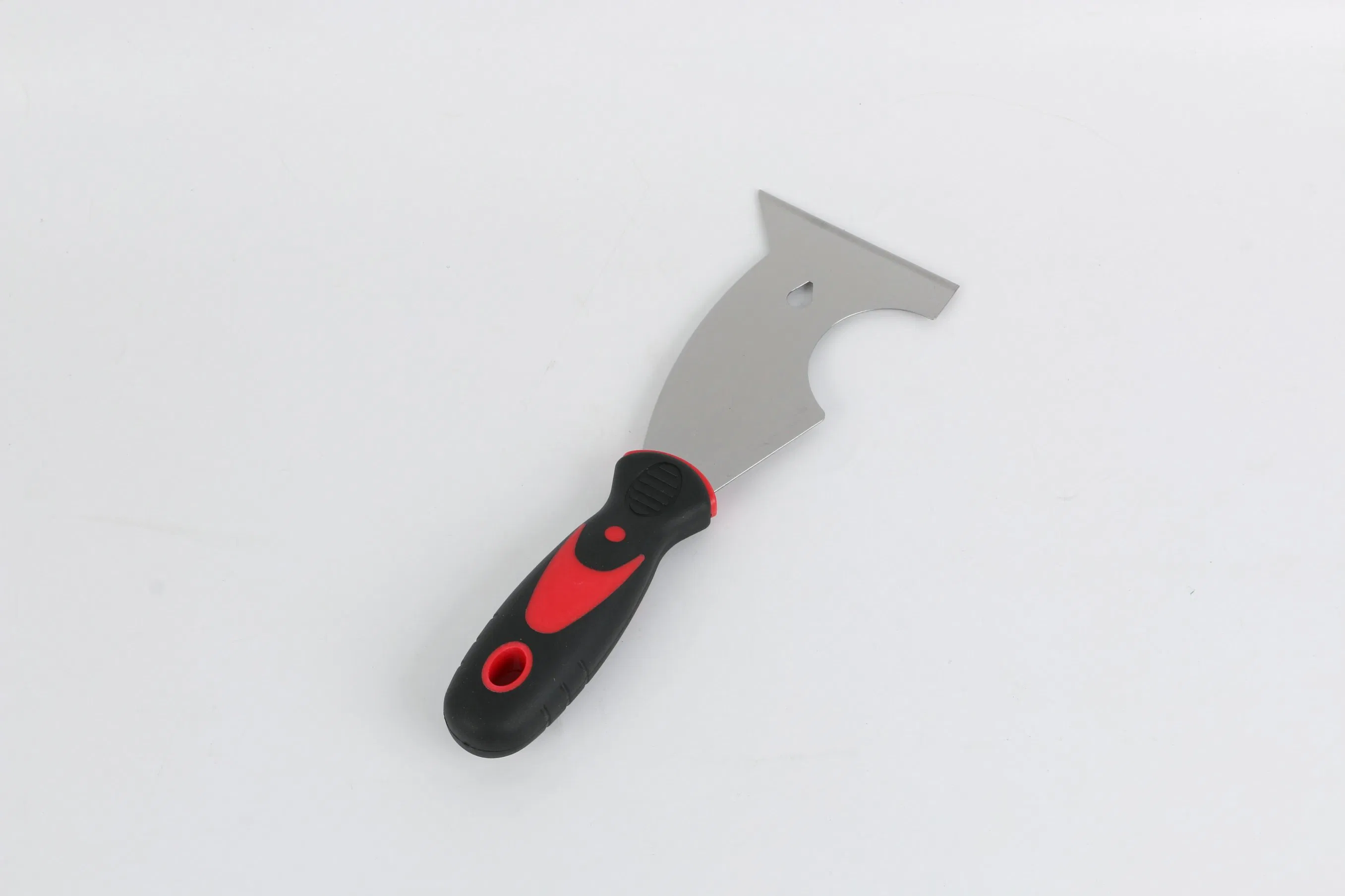 Conctruction Multifunctional Tools Carbon Steel Putty Knife Scraper with TPR Handle