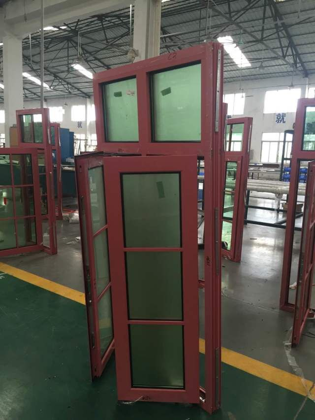 Good Quality Outward Opening Aluminum Wood Casement Window