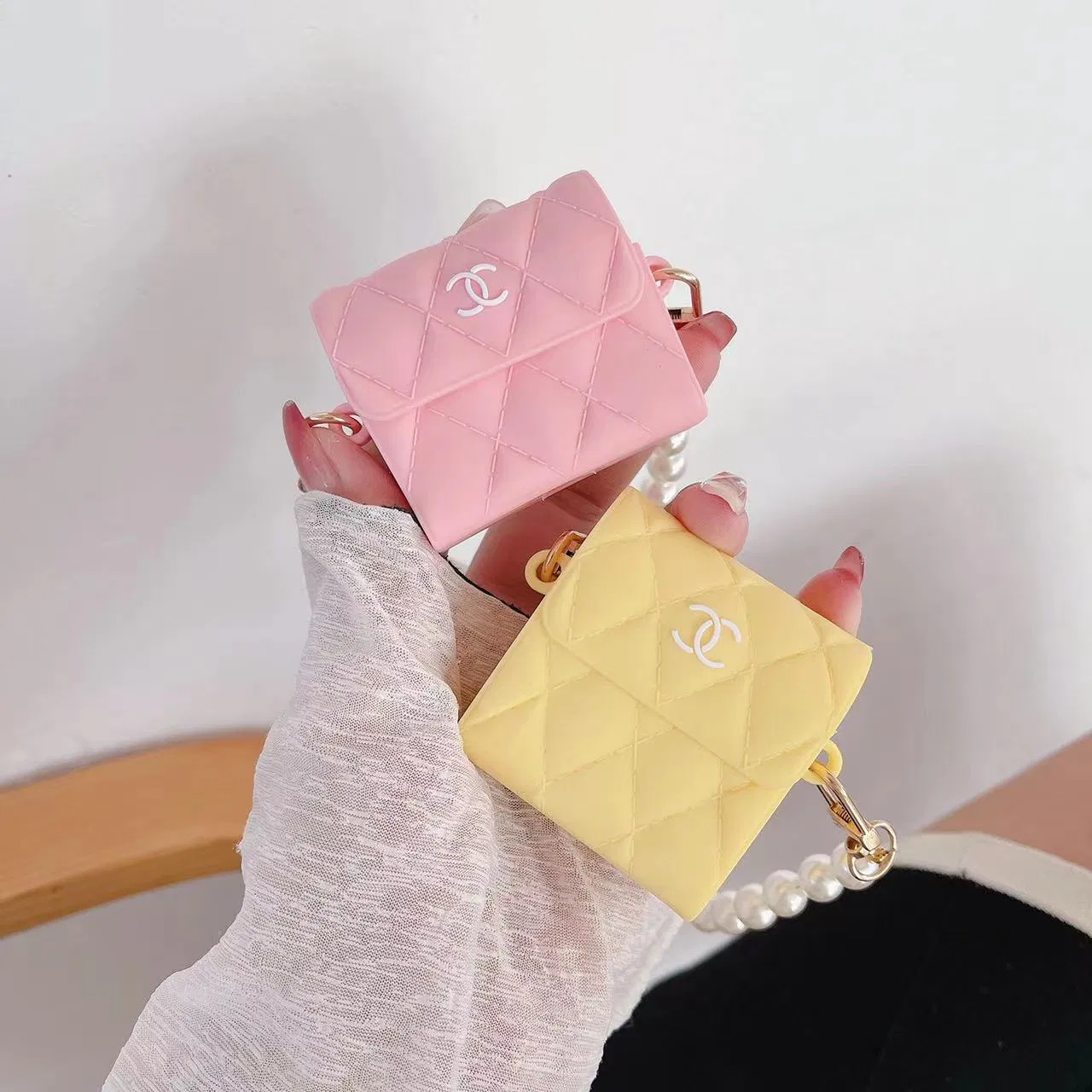 High Quality Portable Silicone Protective Case for Air Pods PRO 1/2/3 Waterproof Shockproof Cover