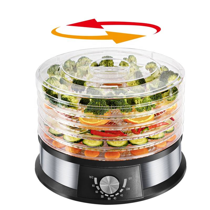 New Design Rotating Home Fruit Dryer Vegetable Food Dehydrator
