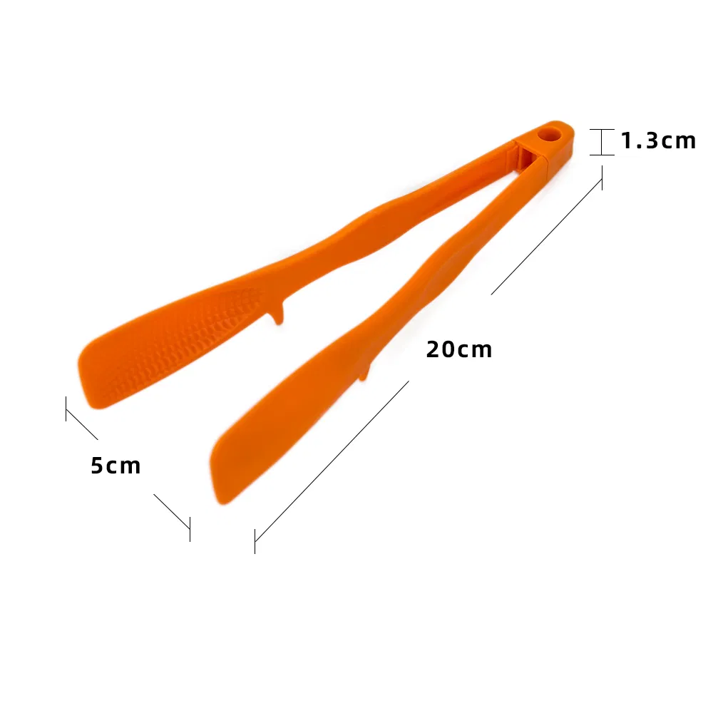 Plastic Serving Food Tongs Cake Salad Clip Kitchen Food Serving Tongs