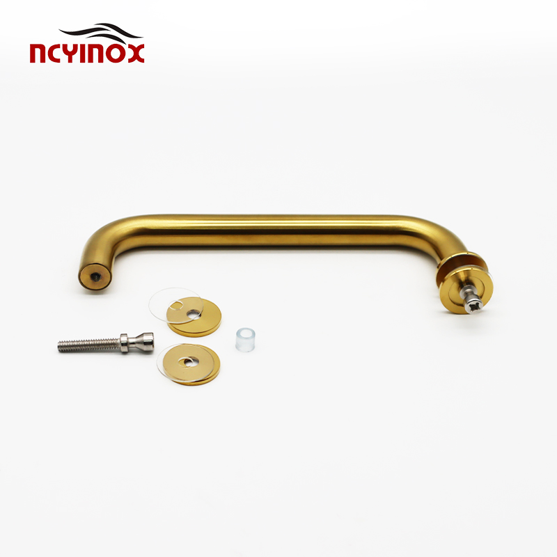 Factory Direct ODM/OEM Luxury Shower Hardware Set with Pull Handle, Heavy Duty Glass Hinges, Glass Clamps