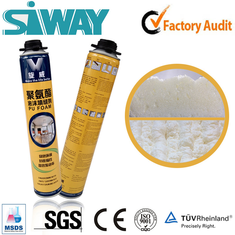 Hot Sale General Purpose Fire Resistant Polyurethane PU Foam Compound spray