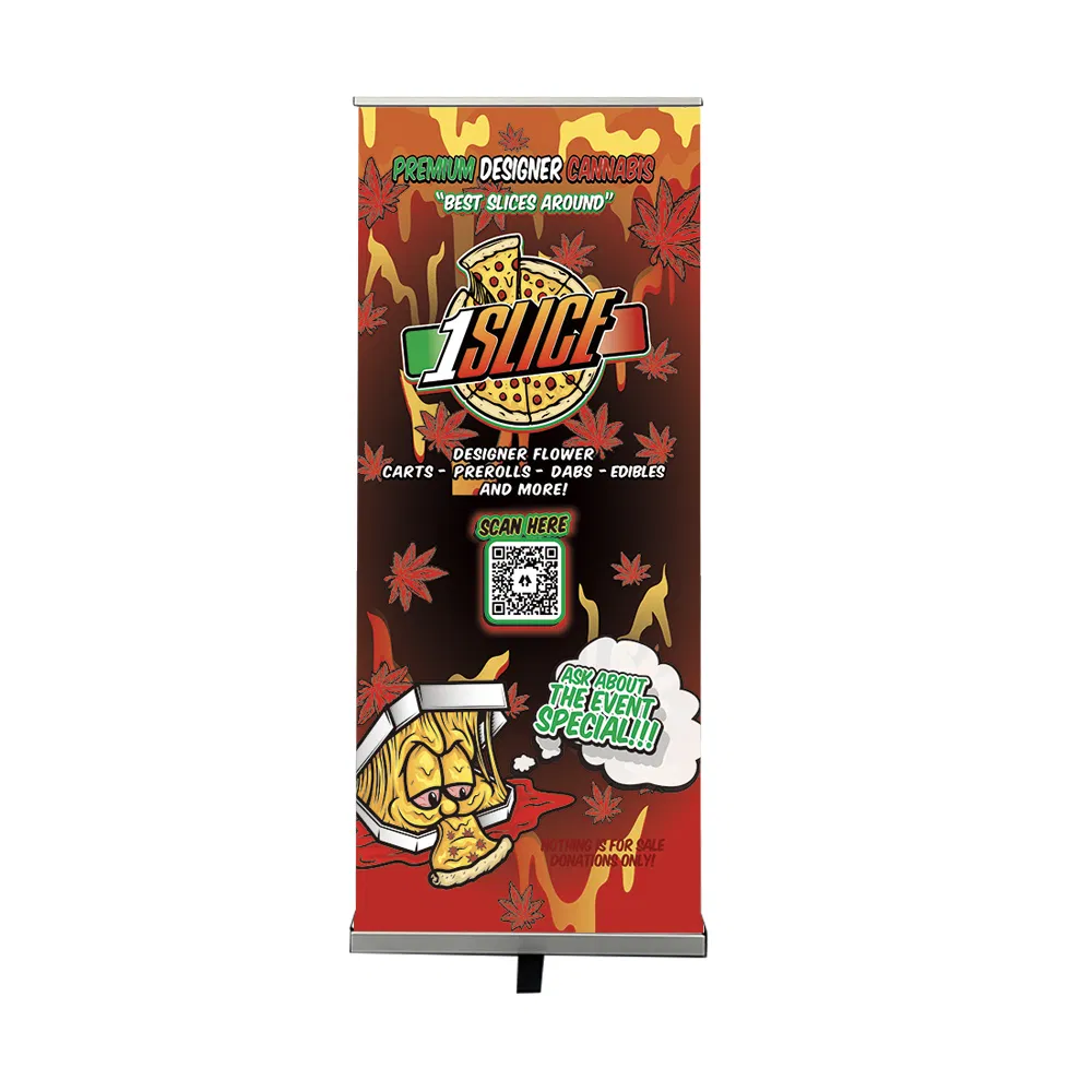 Cheap High Quality Aluminum Frame Roll up Display Roller Banner for Sale