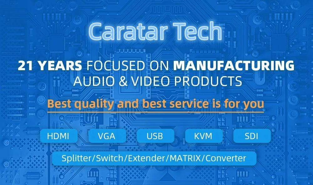 Custom 16 Port Hdm-I DVI VGA SDI USB Kvm Switch Supports Hotkeys Switching up to 4K@60Hz