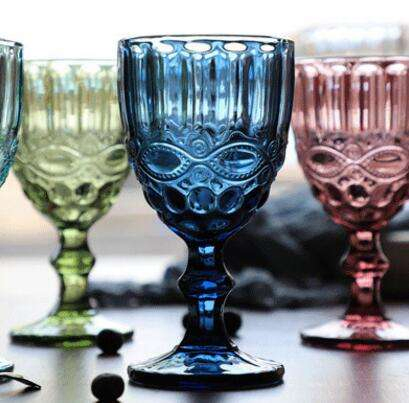 Wholesale Colored Wedding Wine Crystal Glass Cup