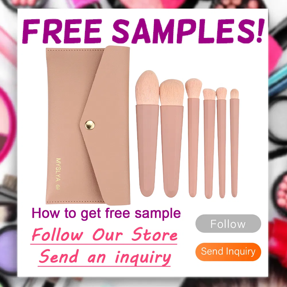 Factory High Quality Vegan Custom Logo Brushes Set