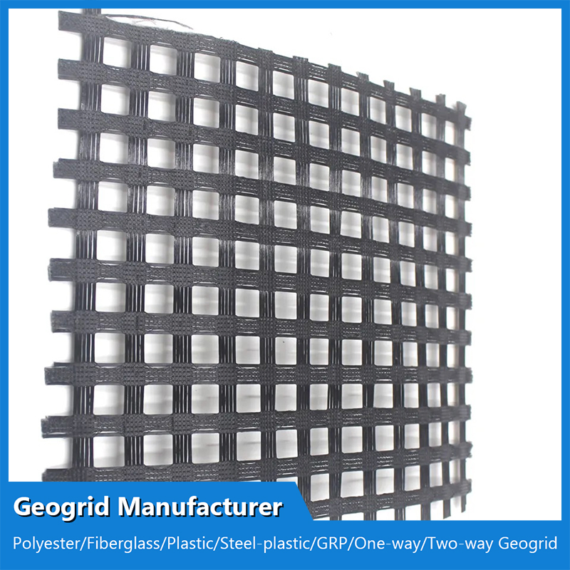 Customized 30-30kn/40-40kn/50-50kn/60-60kn/70-70kn/80-80kn/100-100kn/120-120kn/150-150kn Biaxial/Uniaxial Polyester Pet Geogrid Manufacturer