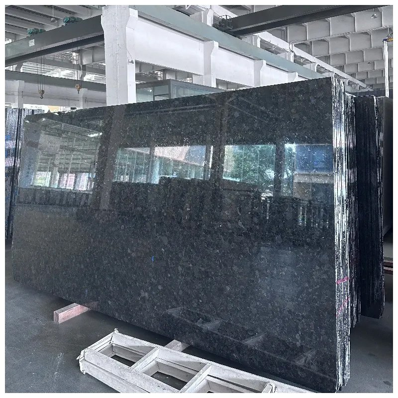 Polished Volga Blue Granite Slabs