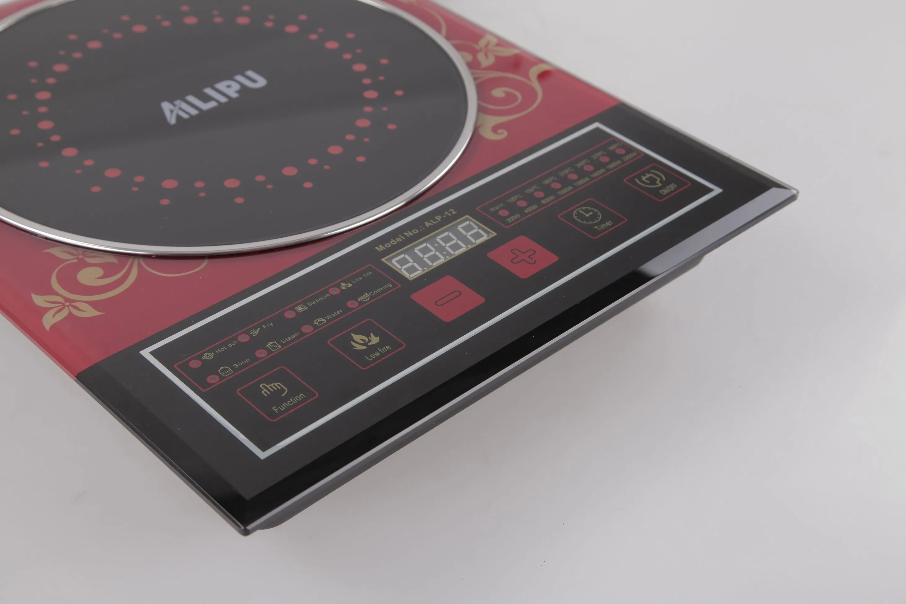 2200W CE  blue light Syria and Turkey hot sale induction hob ALP-12
