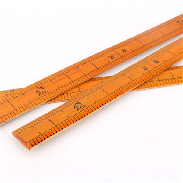 100% Good Quality Wholesale Wood Tailor's Ruler for Garments