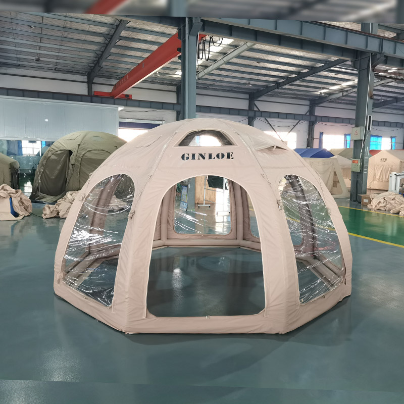 6m² Dome Tent Inflatable Air Column Tent for Outdoor Camping