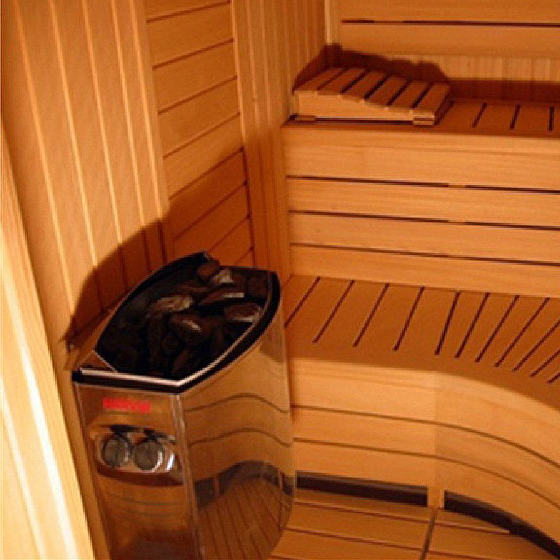 Сауна-печь из нержавеющей стали с внешним управлением