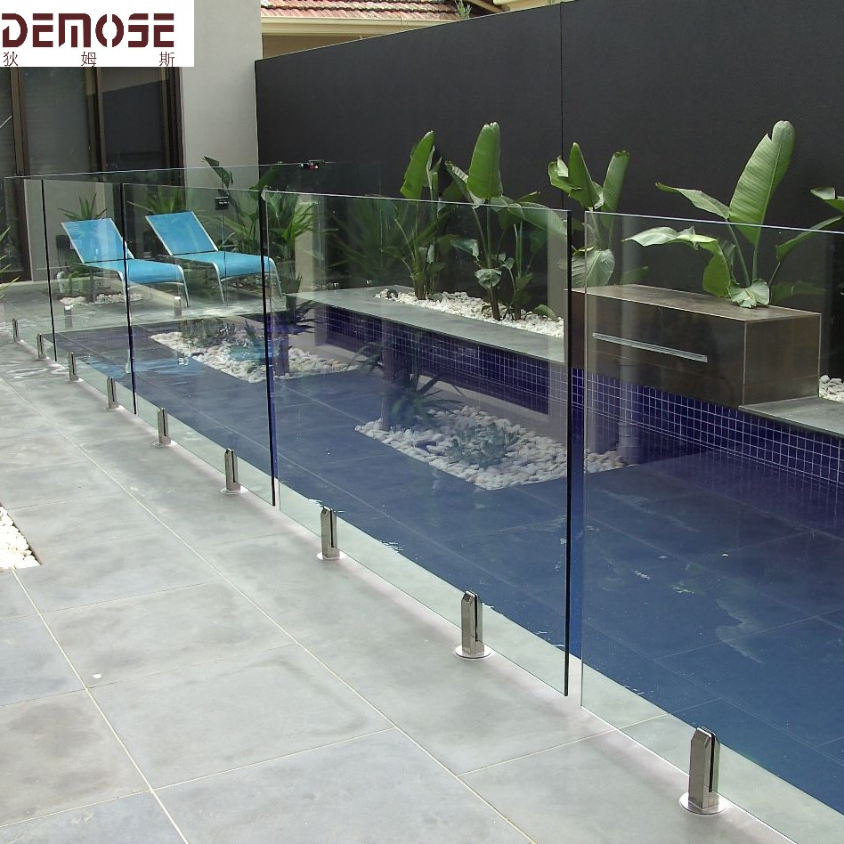 Safety Tempered Glass Pool Railing with Durable Construction for Enhanced Protection