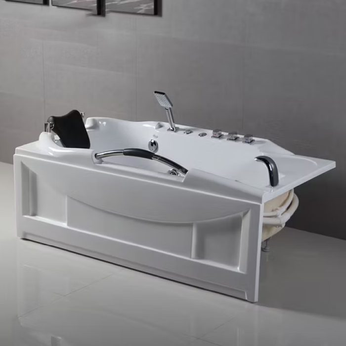 Прямоугольная ванна Air Bubble с гидромассажем и джакузи