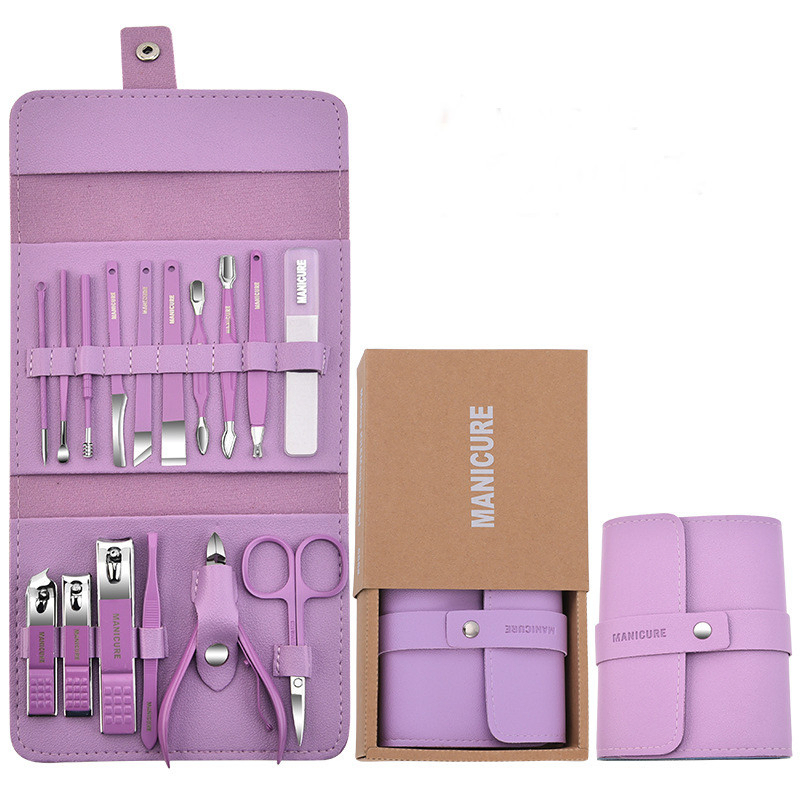 Wholesale of 16 Nail Tool Sets with Printable Logos