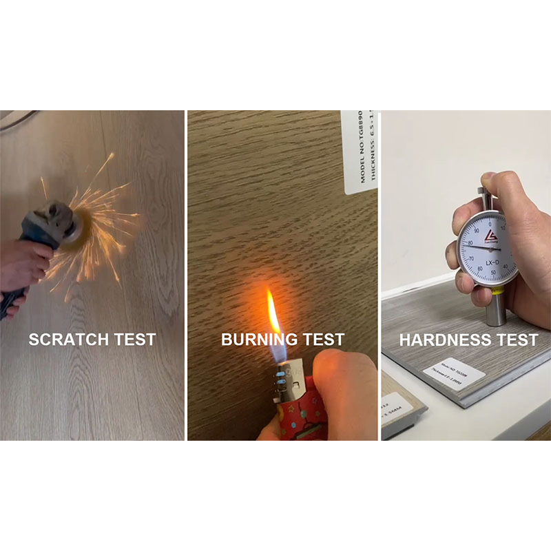 Водостойкий SPC ламинат 5мм с нано-карбонизацией