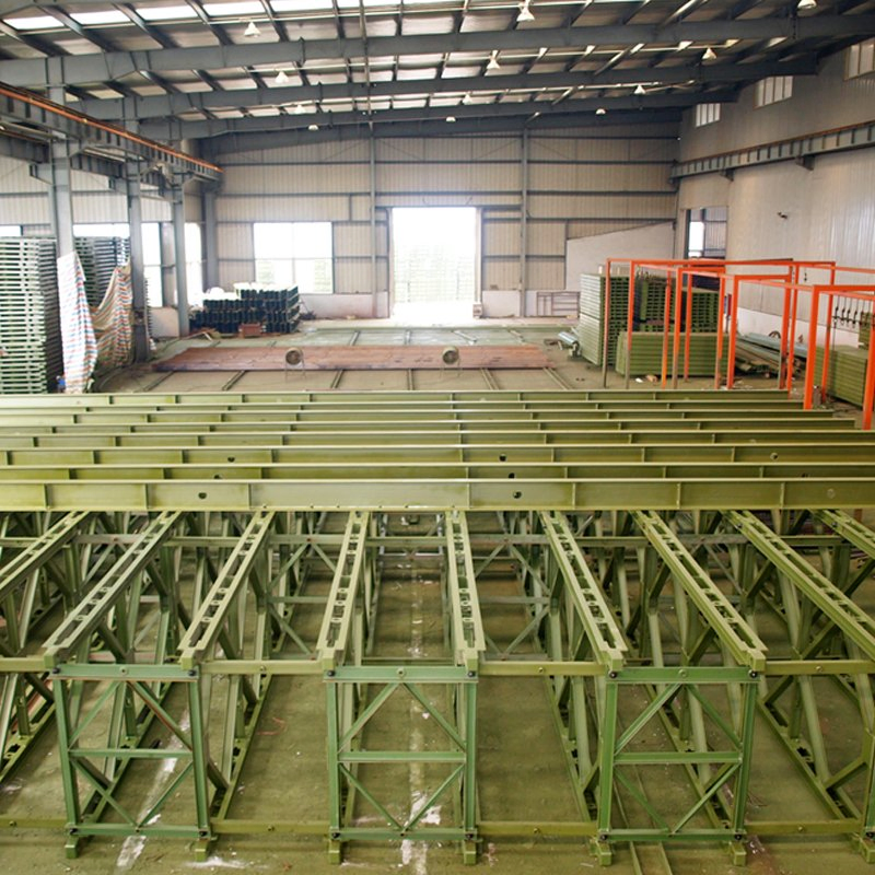 Pedestrian Bailey Steel Structure Modular Panel Construction Bridges Design