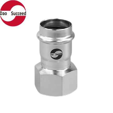 Female Adapter Stainless Steel V Profile Press Fittings