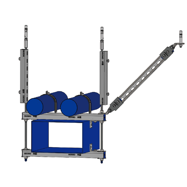 Galvanized Sway Support Integrated System Lateral Bracing Strut Channel Seismic Braces