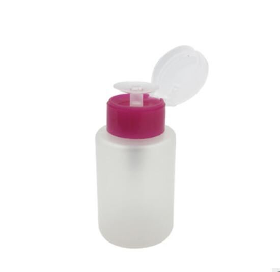 Wholesale Supplier 150ml 200ml 300ml Pressure Plastic Nail Wash Empty Cosmetic Makeup Remover Bottle
