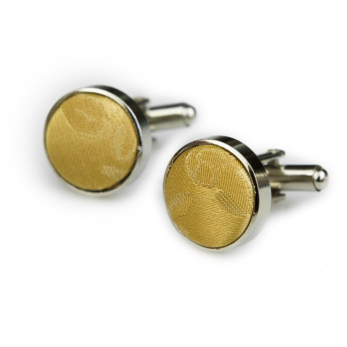 Запонки мужские тканевые декоративные