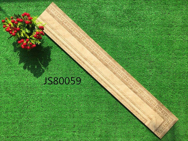 Decoration Line Stone tile With800*120dark Color