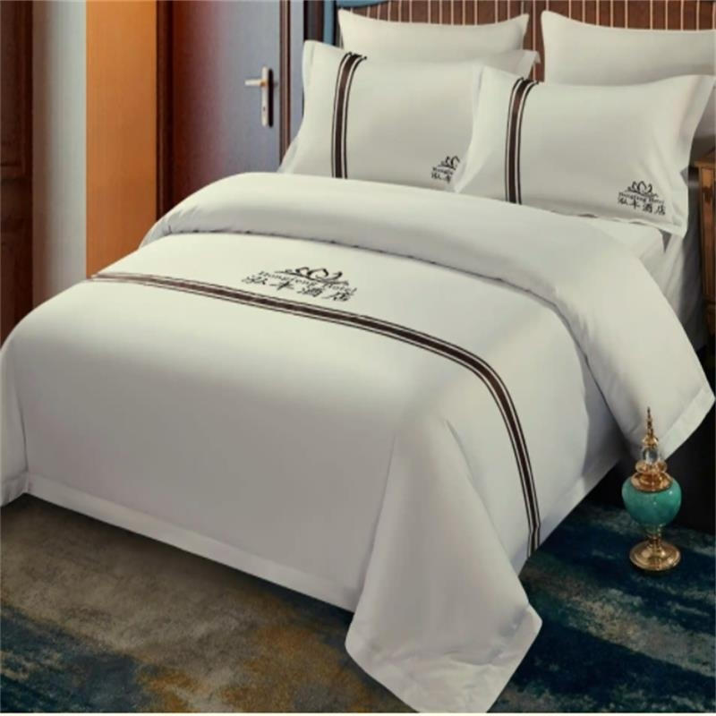 High Quality Cotton Sheet Set Bed Linen for Home Hotel
