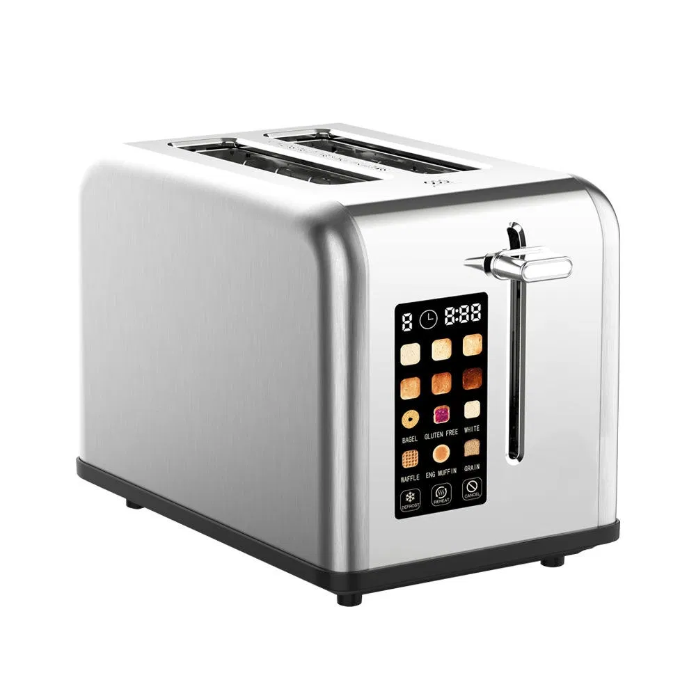 Newly Designed Stainless Steel Bread Toaster Touch Control Multifunctional Intelligent Toaster