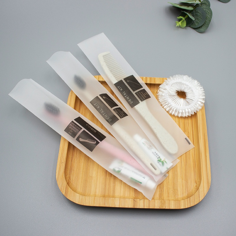 Disposable Toothbrush Toothpaste Room Toiletries Kit 5 Star Hotel Bathroom Amenities Set