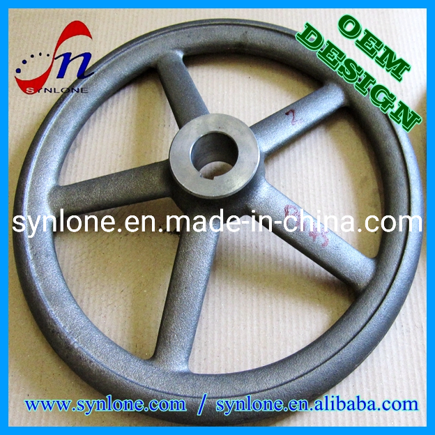 OEM Customized Iron Hand Wheel for Machine Part