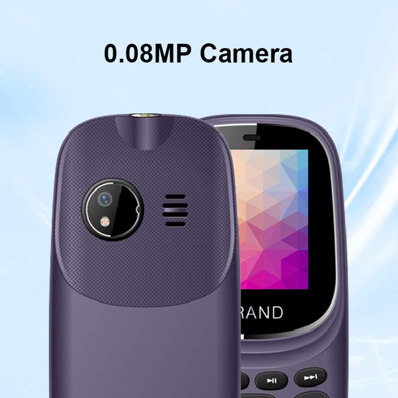 Кнопочный телефон Vtex 1.77 дюйма, 2G, камера