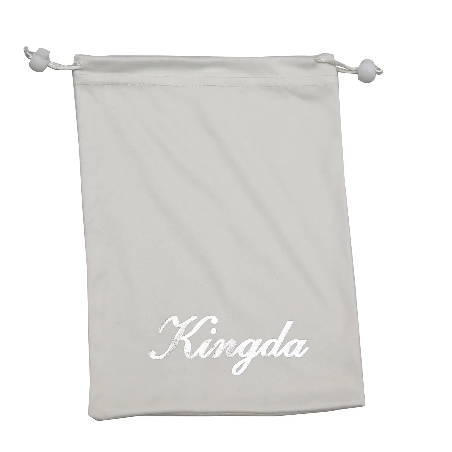 Microfiber Fabric Sunglasses/Glasses/Eyewear Pouch Bag with Silver Hot Stamped Logo